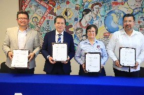 Firma de Convenio entre el Instituto Tecnológico de Aguascalientes y la Dirección General de Educación Tecnológica Industrial y de Servicios (DGETI)